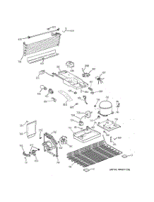 03 - Unit Parts parts for Ge Refrigerator HTT16BBSARWW from AppliancePartsPros.com