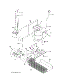 04 - Unit Parts parts for Ge Wine Cooler ZIBS240PBSS from AppliancePartsPros.com