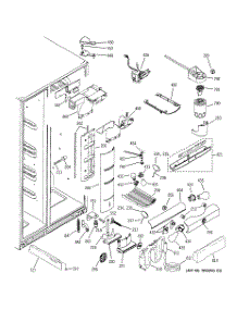 07 - Fresh Food Section parts for Ge Refrigerator HSK27MGSDCCC from AppliancePartsPros.com