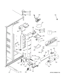 07 - Fresh Food Section parts for Ge Refrigerator RSK25LCSDCCC from AppliancePartsPros.com