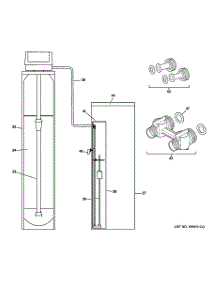 02 - Body Parts parts for Ge Water Softener GNPR48L00 from AppliancePartsPros.com