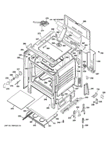 02 - Body Parts parts for Ge Range RB800WJ4WW from AppliancePartsPros.com