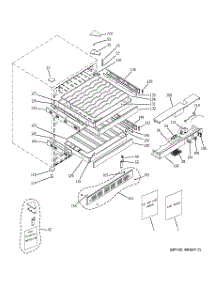 02 - Cabinet & Shelves parts for Ge Wine Cooler ZDWC240NBBS from AppliancePartsPros.com