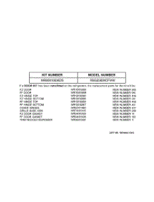 03 - Replacement Parts List parts for Ge Refrigerator RSG25IEMCFWW from AppliancePartsPros.com