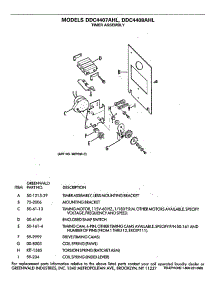 05 - Timer Assembly parts for Ge Dryer DDC4407AHL from AppliancePartsPros.com