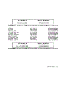 02 - Replacement Parts List parts for Ge Refrigerator HST20DBMCCC from AppliancePartsPros.com