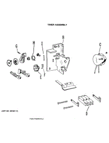 05 - Timer Assembly parts for Ge Dryer CADG265RBL from AppliancePartsPros.com