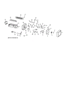 07 - Icemaker Wr30x0303 parts for Ge Refrigerator MSK27DHXDWH from AppliancePartsPros.com