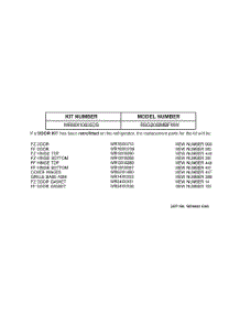 02 - Replacement Parts List parts for Ge Refrigerator RSG20IBMBFWW from AppliancePartsPros.com