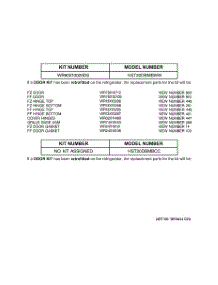 02 - Replacement Parts List parts for Ge Refrigerator HST20DBMBCC from AppliancePartsPros.com