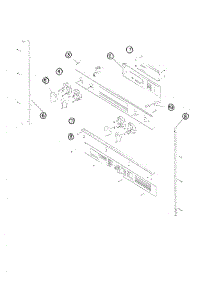 Bezel Assembly parts for Dacor Range ERSD30 from AppliancePartsPros.com