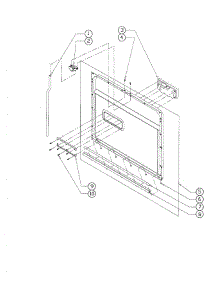 Door Liner parts for Dacor Dishwasher ID30 from AppliancePartsPros.com