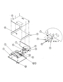 Lower Assy Parts parts for Dacor Warming Drawer OWD24 from AppliancePartsPros.com