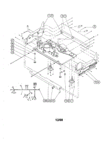 Overall Base parts for Dacor Dishwasher ID30 from AppliancePartsPros.com