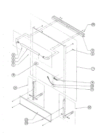 Overall Base Parts parts for Dacor Dishwasher ED30 from AppliancePartsPros.com