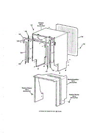 Wrapper And Trim parts for Dacor Dishwasher MDW24 from AppliancePartsPros.com