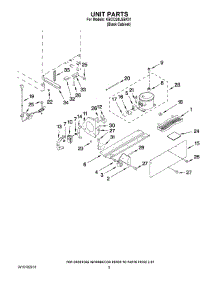 04 - Unit Parts parts for Kitchenaid Wine Cooler KBCO24LSBX01 from AppliancePartsPros.com