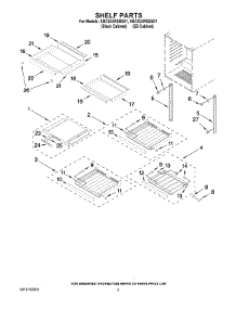 02 - Shelf Parts parts for Kitchenaid Wine Cooler KBCS24RSBS01 from AppliancePartsPros.com