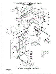 02 - Controls And Rear Panel Parts parts for Whirlpool Washer CAWSS16445WQ0 from AppliancePartsPros.com