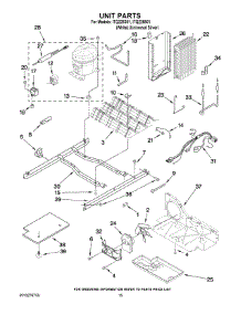 09 - Unit Parts parts for Whirlpool Refrigerator ITQ225301 from AppliancePartsPros.com