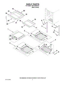 02 - Shelf Parts parts for Kitchenaid Wine Cooler KBCO24RSBX01 from AppliancePartsPros.com