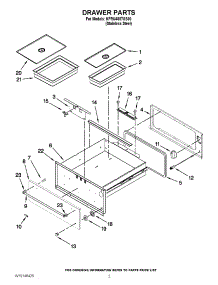 03 - Drawer Parts parts for Kitchenaid Grill KFRU488TSS00 from AppliancePartsPros.com