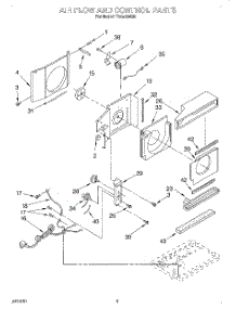 02 - Airflow And Control parts for Whirlpool Air Conditioner TA05002G0 from AppliancePartsPros.com