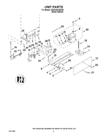 04 - Unit Parts parts for Kitchenaid Wine Cooler KBCO24LSBX00 from AppliancePartsPros.com
