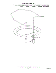 08 - Heater Parts parts for Kitchenaid Dishwasher KUDK30IVBS2 from AppliancePartsPros.com