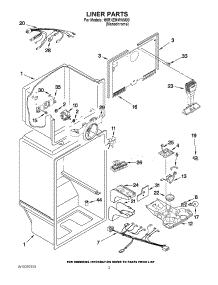 02 - Liner Parts parts for Whirlpool Refrigerator M0RXEMMWM00 from AppliancePartsPros.com