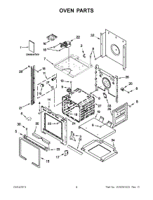 02 - Oven Parts parts for Whirlpool Oven IBS550PWW00 from AppliancePartsPros.com