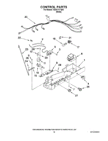 11 - Control Parts parts for Whirlpool Refrigerator IS25CFXTQ02 from AppliancePartsPros.com