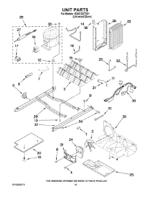 09 - Unit Parts parts for Whirlpool Refrigerator IS25CGXTD01 from AppliancePartsPros.com