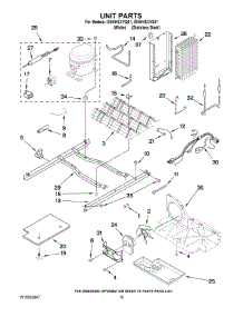 09 - Unit Parts parts for Whirlpool Refrigerator ID5HHEXVS01 from AppliancePartsPros.com