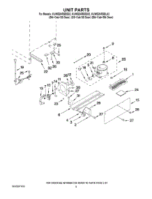 04 - Unit Parts parts for Kitchenaid Wine Cooler KUWS24RSSS02 from AppliancePartsPros.com