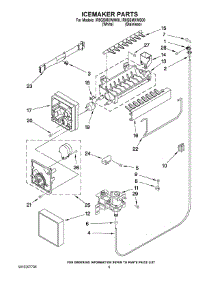 05 - Icemaker Parts parts for Whirlpool Refrigerator IR8GSMXWW00 from AppliancePartsPros.com