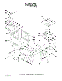 02 - Base Parts parts for Kitchenaid Grill KFRU361VSS00 from AppliancePartsPros.com