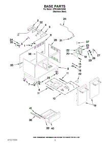 02 - Base Parts parts for Kitchenaid Grill KFRU368VSS00 from AppliancePartsPros.com