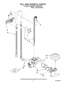04 - Fill And Overfill Parts parts for Whirlpool Dishwasher IUD8000WS0 from AppliancePartsPros.com