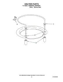 08 - Heater Parts parts for Whirlpool Dishwasher IUD8000WS0 from AppliancePartsPros.com
