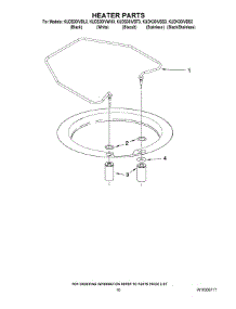 08 - Heater Parts parts for Kitchenaid Dishwasher KUDK30IVSS3 from AppliancePartsPros.com