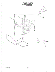 03 - Pump Parts parts for Whirlpool Ice Maker ZDIS150WSSD from AppliancePartsPros.com