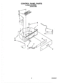 04 - Control Panel Parts parts for Whirlpool Ice Maker ZDIS150WSSD from AppliancePartsPros.com