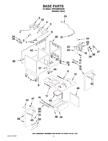 02 - Base Parts parts for Kitchenaid Grill KFRU488VSS00 from AppliancePartsPros.com