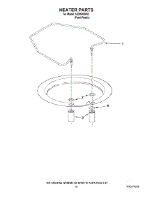 08 - Heater Parts parts for Whirlpool Dishwasher IUD9500WX0 from AppliancePartsPros.com