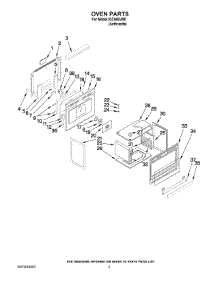 03 - Oven Parts parts for Whirlpool Range IDC865VM0 from AppliancePartsPros.com