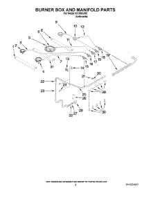 07 - Burner Box And Manifold Parts parts for Whirlpool Range IDC865VM0 from AppliancePartsPros.com
