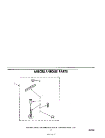 05 - Miscellaneous parts for Whirlpool Washer LA7460XMW0 from AppliancePartsPros.com