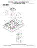 01 - Cooktop, Burner And Grate Parts