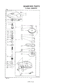 10 - Gearcase parts for Whirlpool Washer LA6000XPW2 from AppliancePartsPros.com